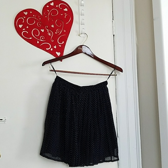 Mango Pleated polka dot Skirt - Picture 2 of 2